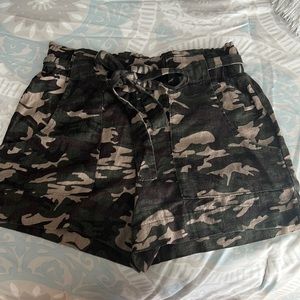 cute camo shorts